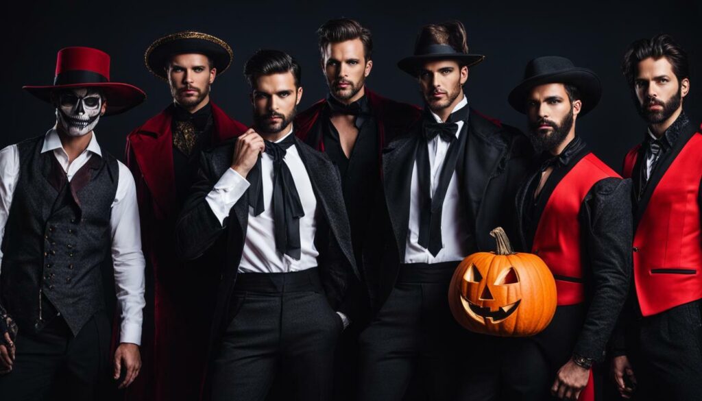 trendy men's Halloween costumes