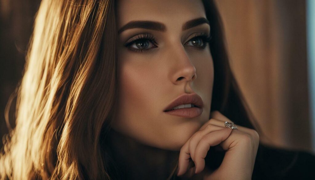 American model Allison Parker