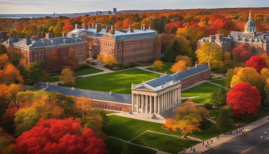 Trinity College, Connecticut, Columbia University, Northeastern University